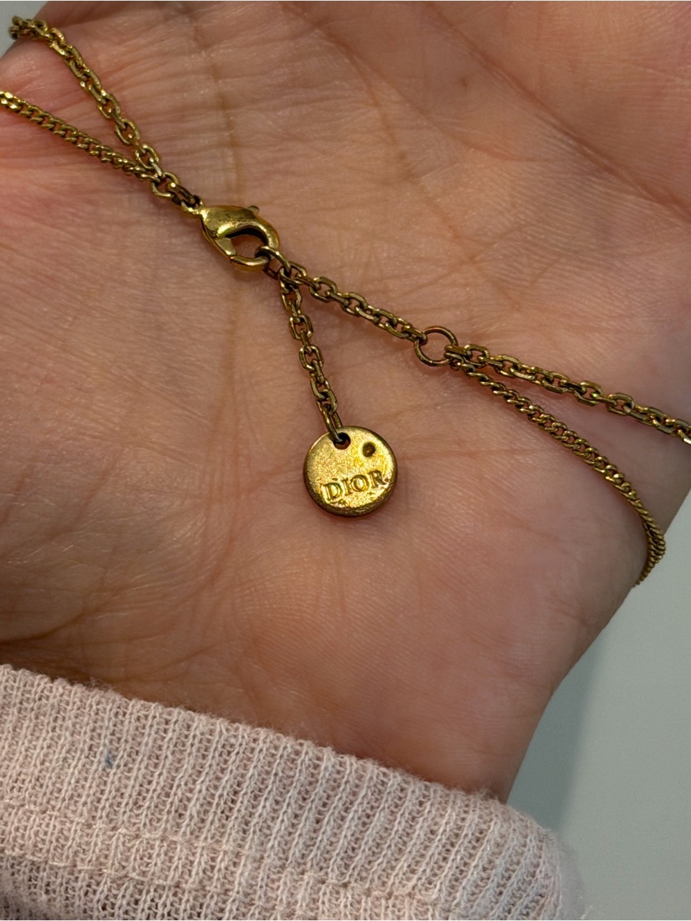 Petit Dior double bracelet CD - worn - Picture 3 of 4